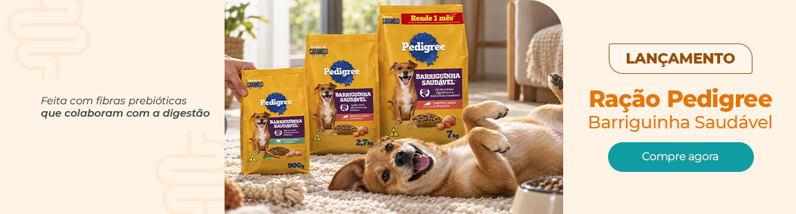 Lançamento Ração Pedigree Barriguinha