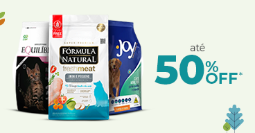 13/04  Ração até 50% OFF