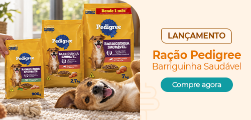 Lançamento Ração Pedigree Barriguinha