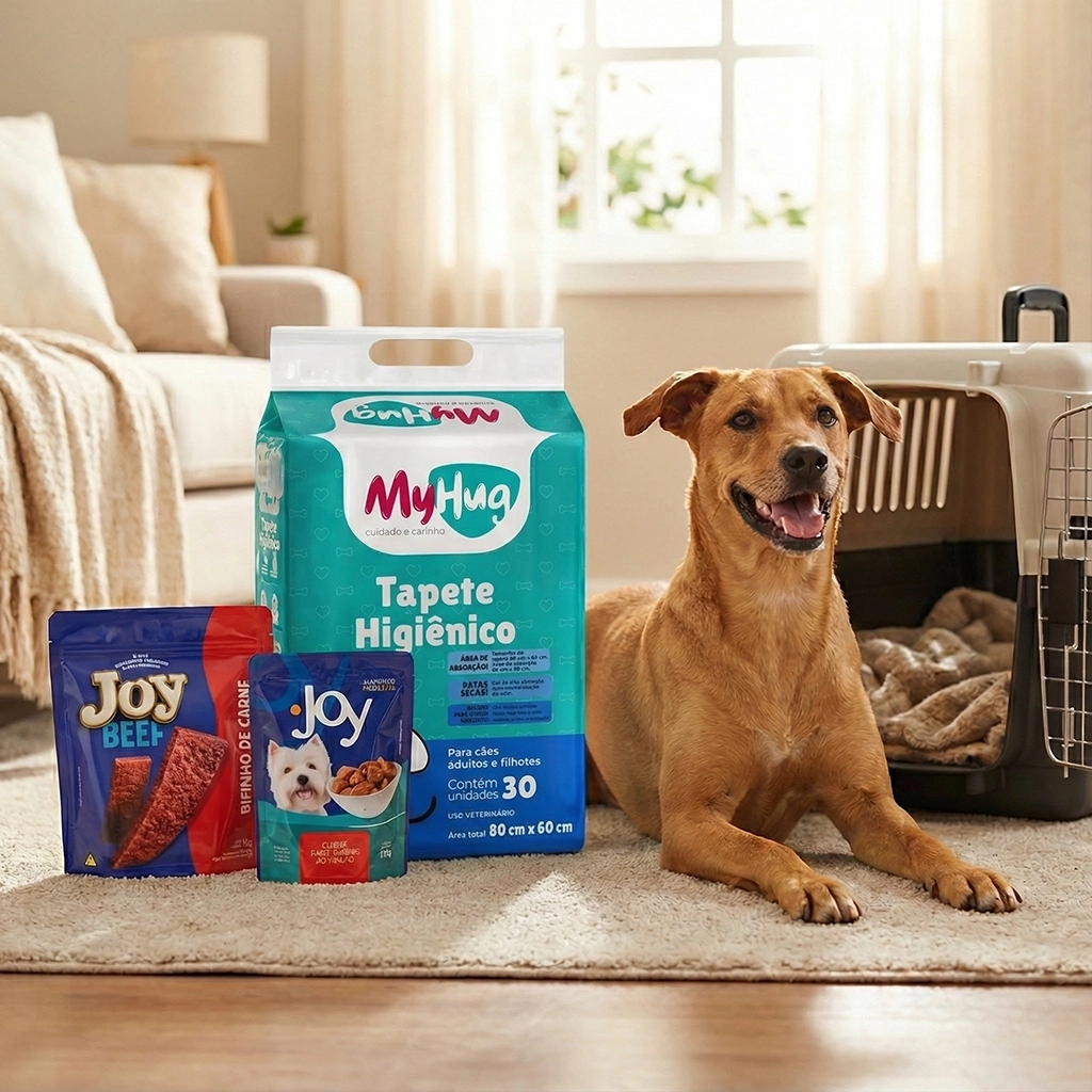 Kit Passeio - Cães Pequeno Porte - Caixa PQ